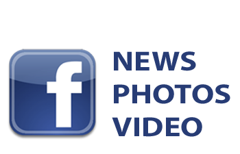 Facebook news, photos, and videos logo